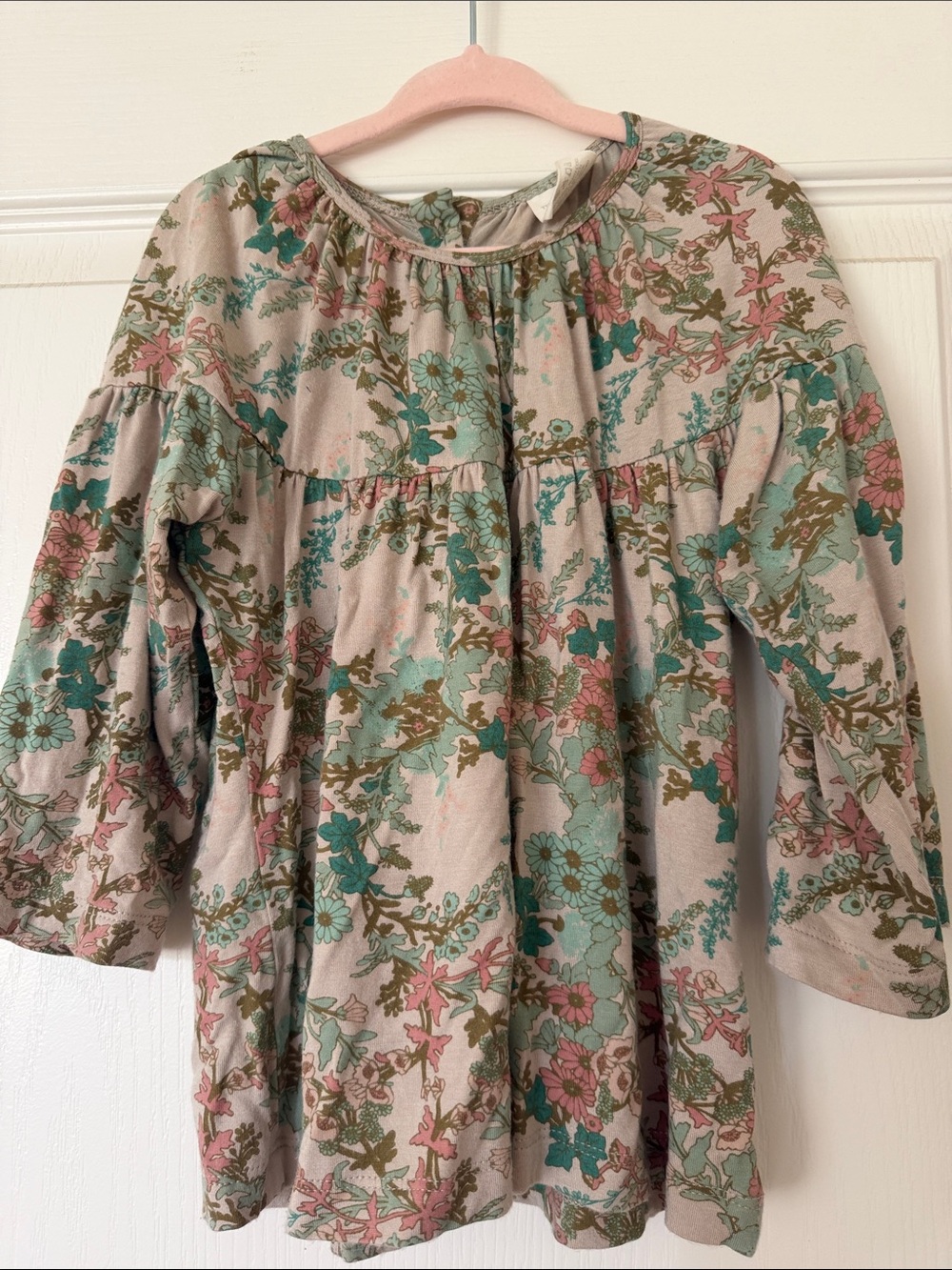 Kate Quinn Floral Girls Tunic Blouse